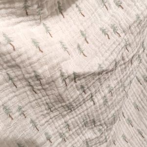 Little Trees Cotton Swaddle